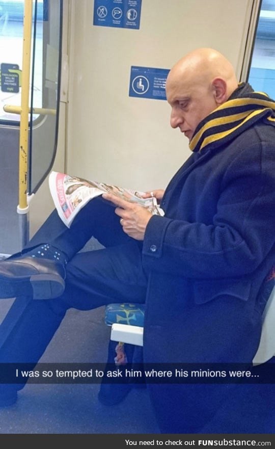 Gru spotted in the wild