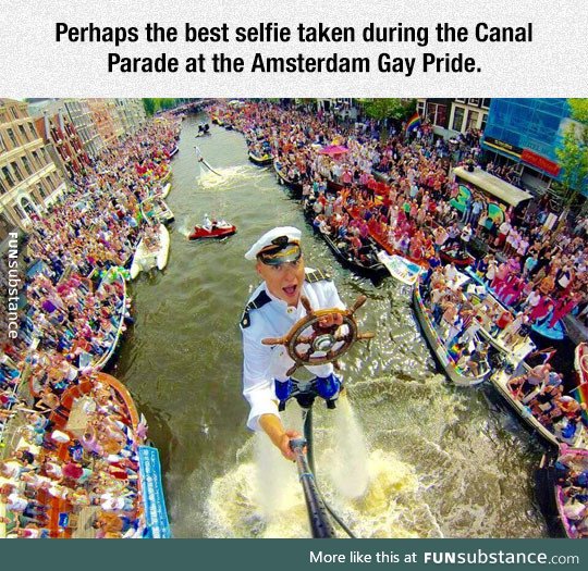 Most epic selfie ever