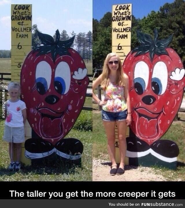 The taller the creepier