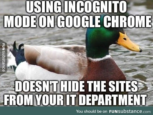 Incognito is a false sense of security