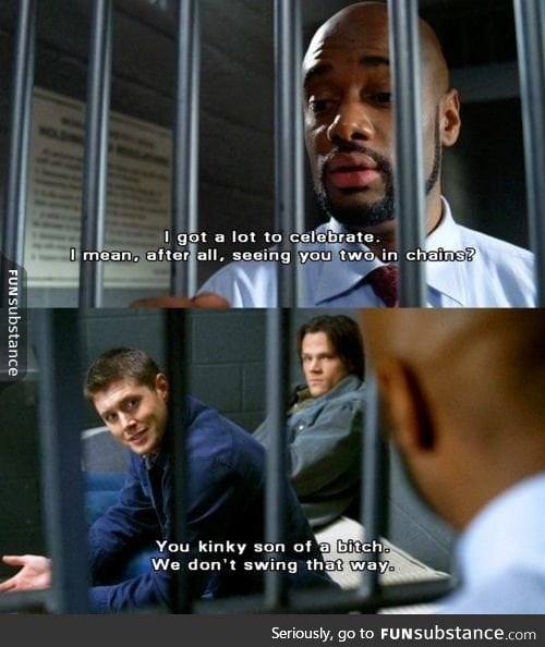 I love Dean's humor