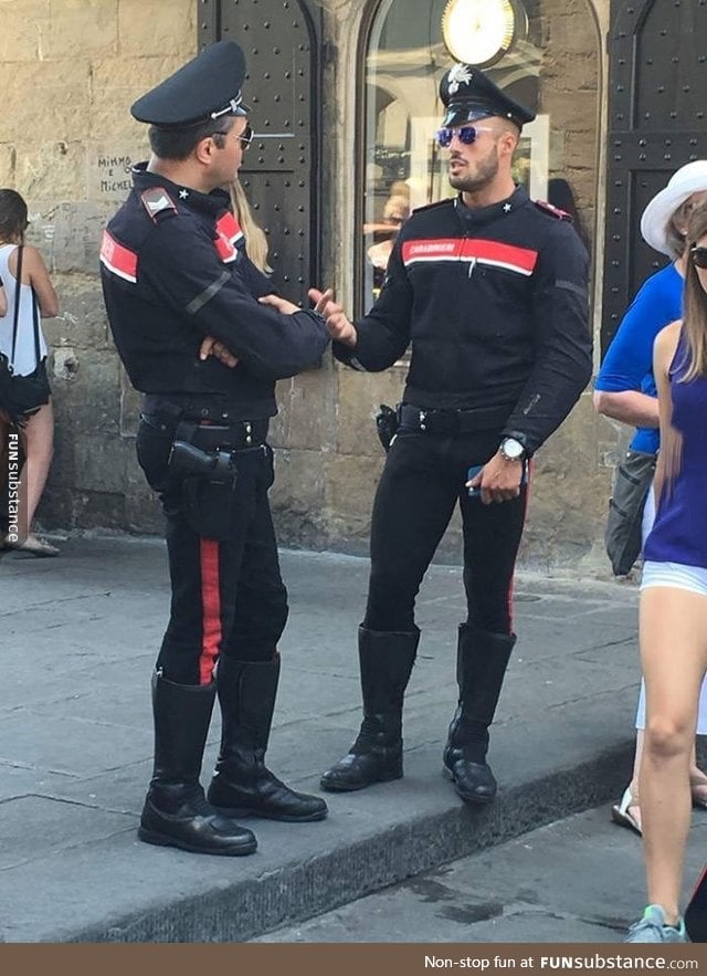 Cops in Italy