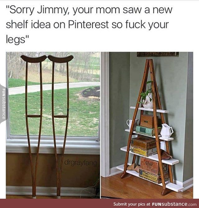 You can just crawl, Jimmy