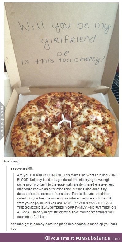 Tumblr has a conversation about pizza