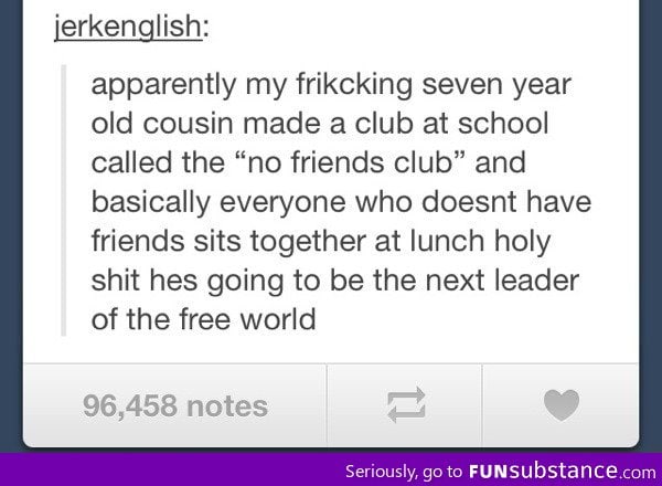 No friends club