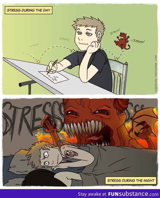 How I deal with stress
