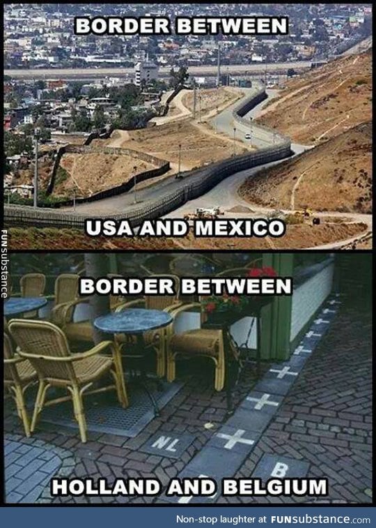 Not all borders are the same