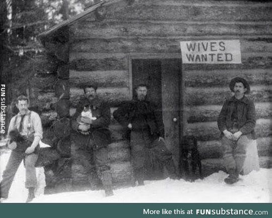Before tinder, this is how it was done in montana in 1901