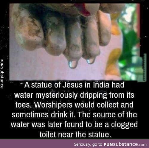 Source of holy water