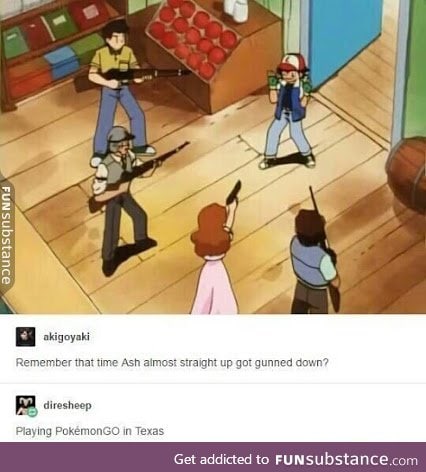 Pokemon go in Texas