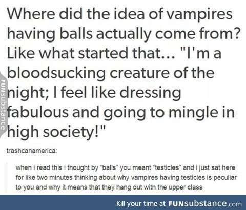 Vampire balls