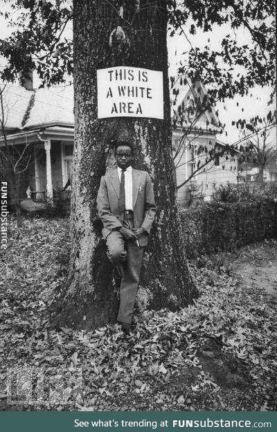 Civil disobedience at its best, 1950