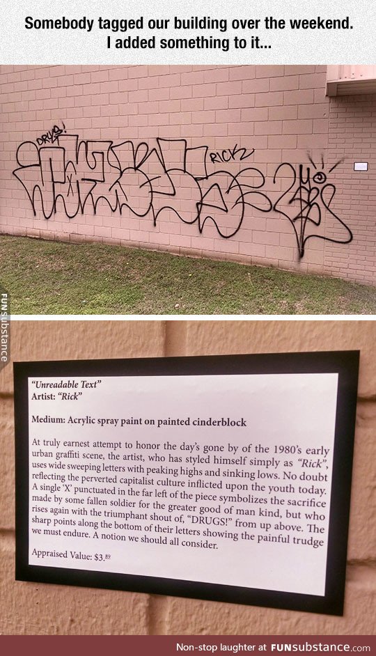 How to deal with undesired street art