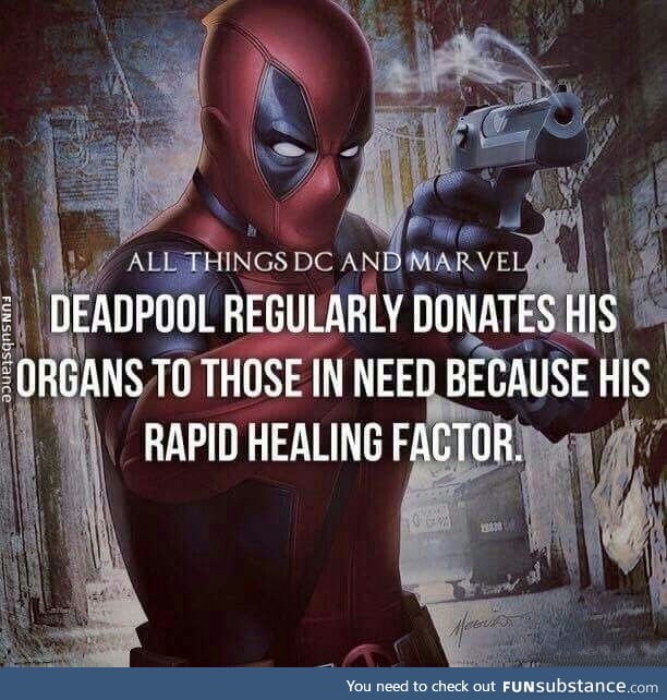 Good guy Deadpool