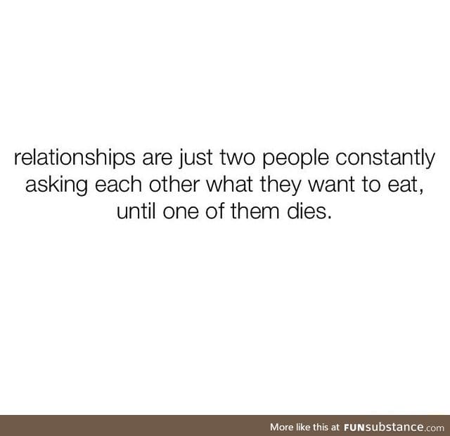 What relationship means