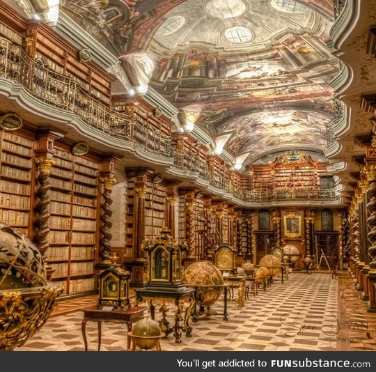 Epic library in the czech republic