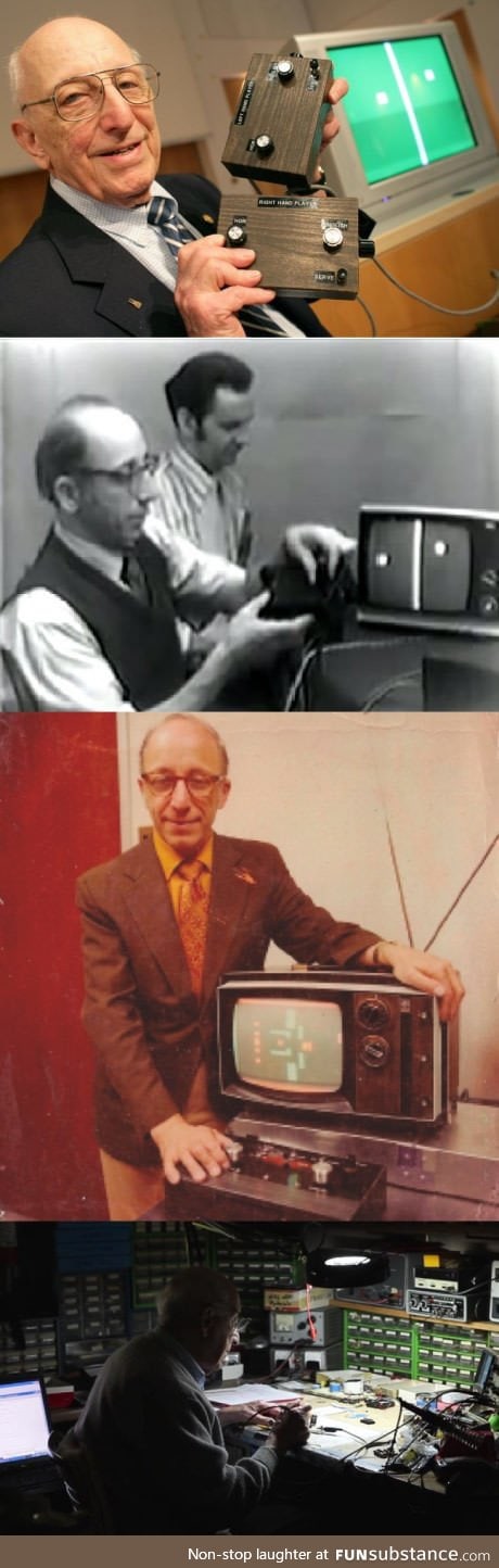 Ralph Baer, the man who created the first video game, died at the age of 92