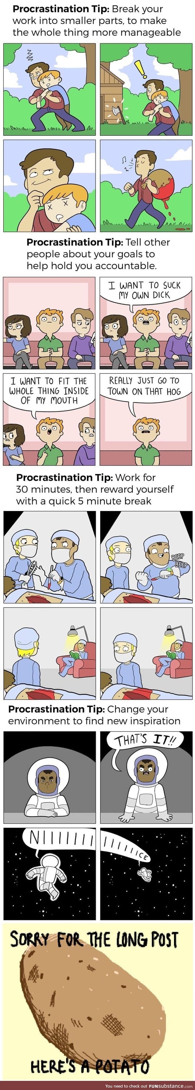 How to cure procrastination. A guide made easy