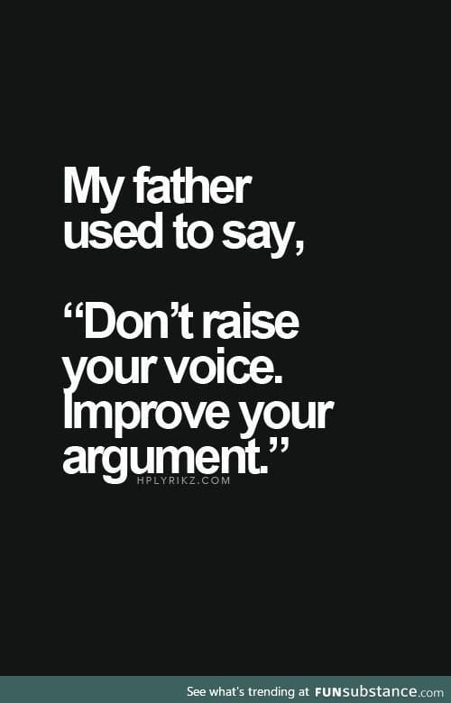A father's voice