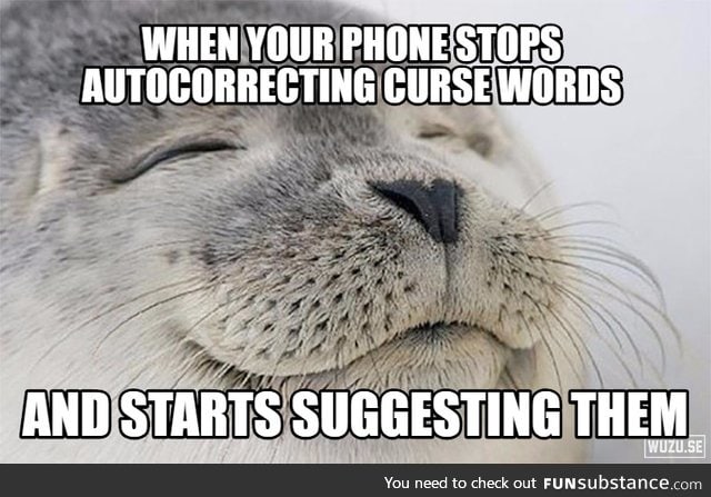 As a potty mouth, I really ducking appreciate this