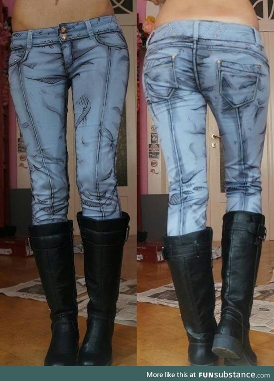 Gimme..comic book style pants