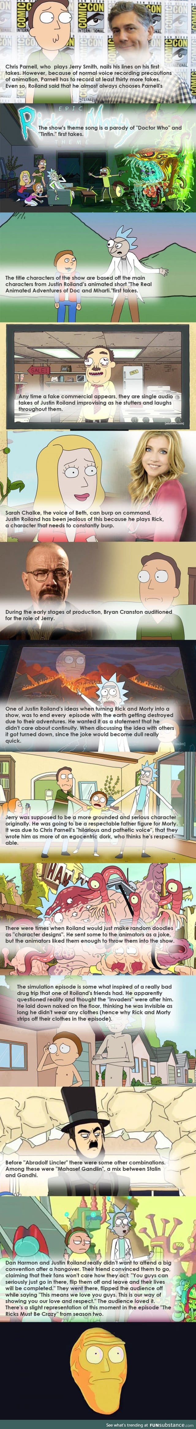 Fun Facts about Rick & Morty :D