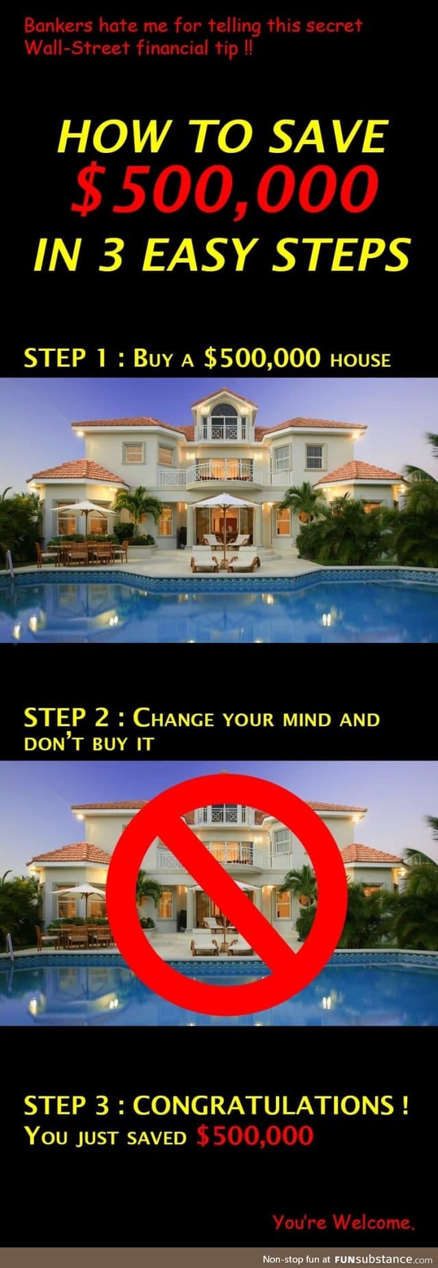 How to save $500,000