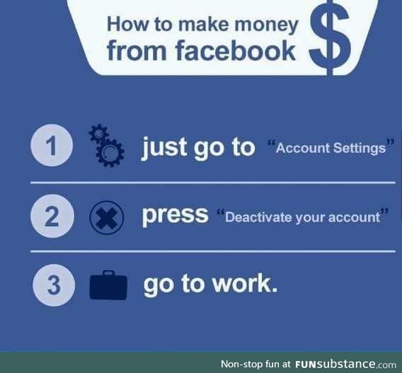 How to make from Facebook