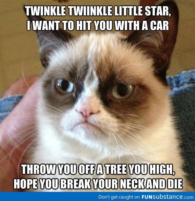 Twinkle Twinkle Grumpy Cat