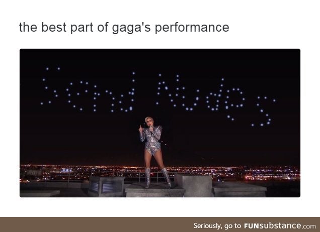 Well played, Gaga, well played.