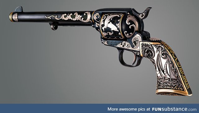 Tiffany Revolver from 1892