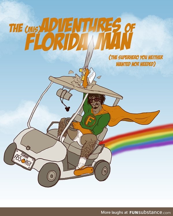 Florida Man finally has a comic