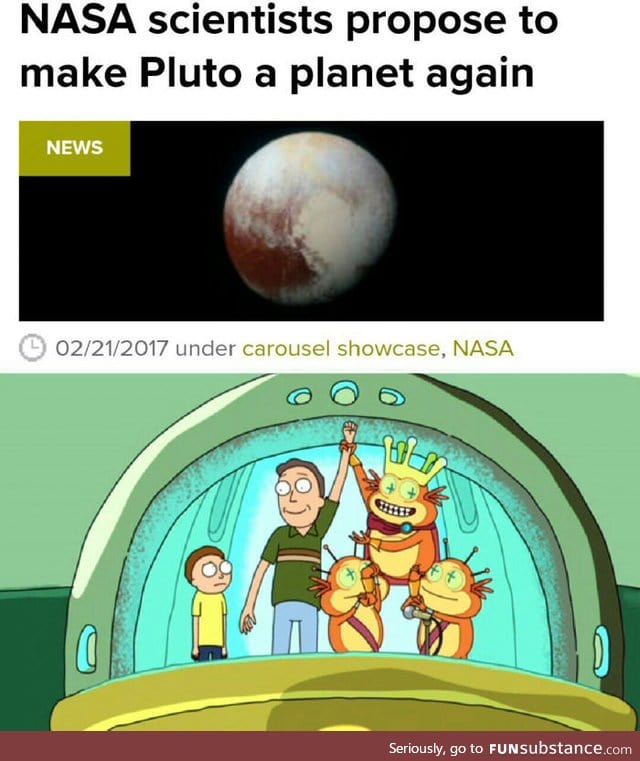 Make Pluto great again!!