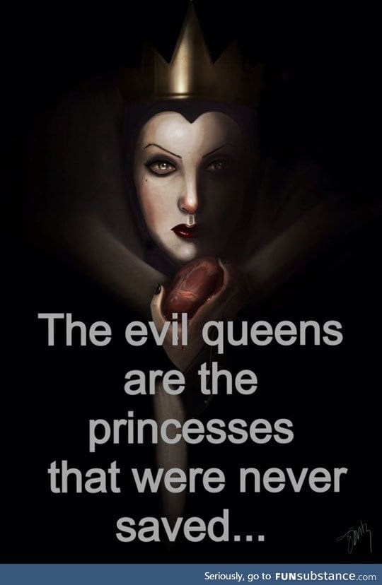 The true identity of an evil queen