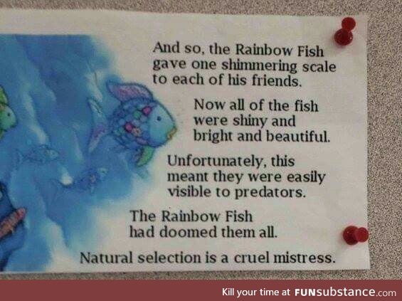 Dammit Rainbow Fish