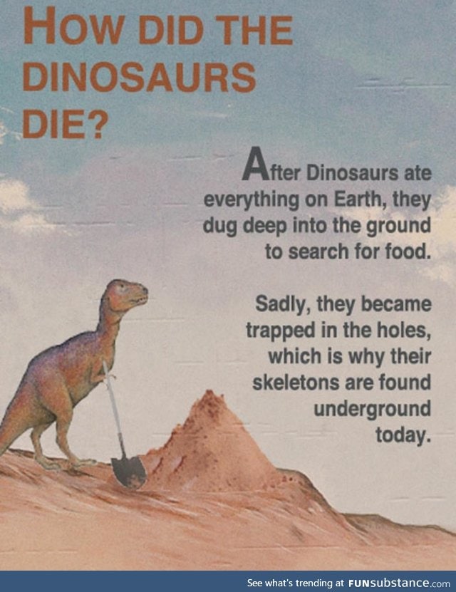 Neat little dinosaur fact for you all