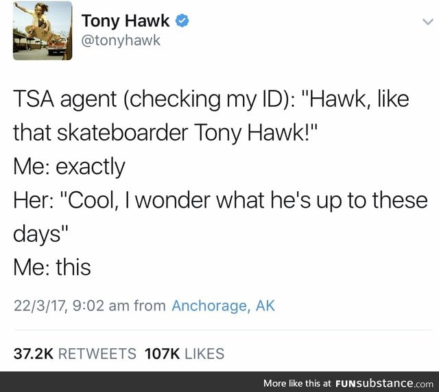 Poor Tony