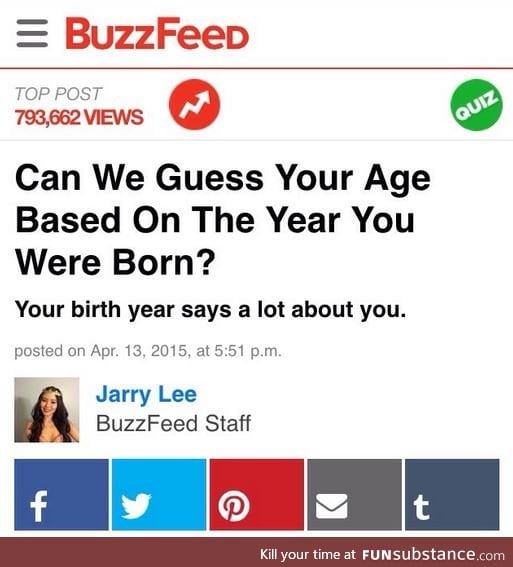 Damnit Buzzfeed