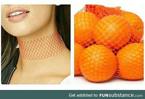 Girls will turn anything into a choker