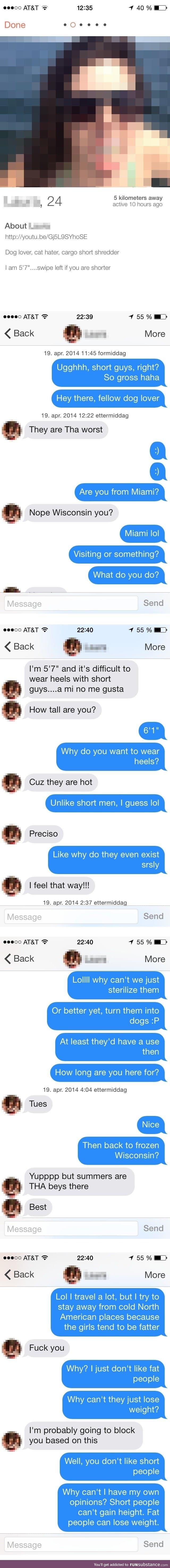 Girls hate short guys
