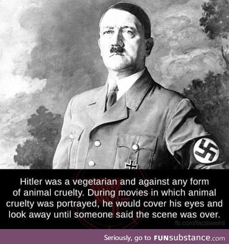 Hitler loved animals
