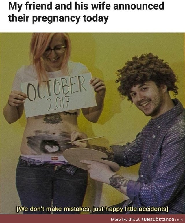 Pregnancy announcement
