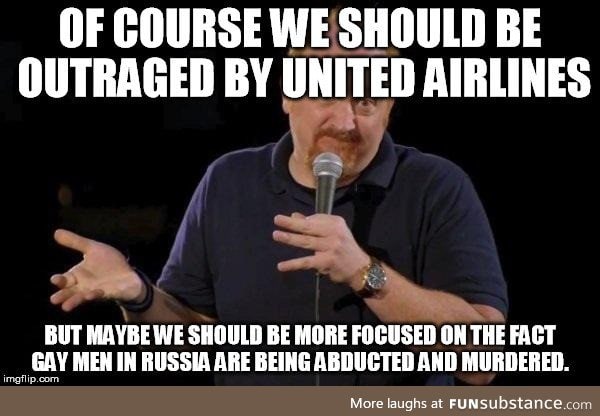 Of course what United Airlines did was unacceptable but maybe