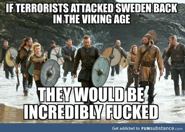 In the name of Odin!