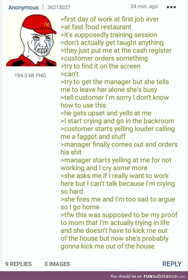 Robot gets a job