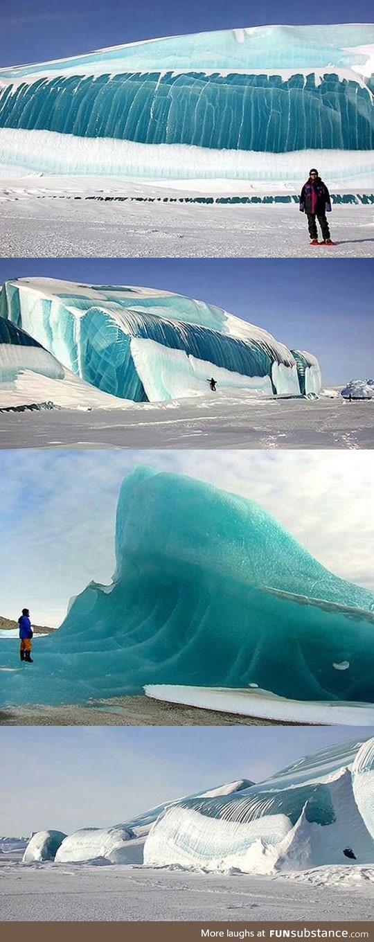 Magnificent frozen waves