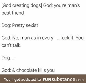 That's how dogs came to be
