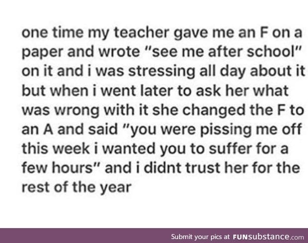 Me as a teacher.