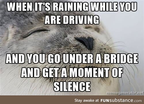 Got this feeling on the drive to work today