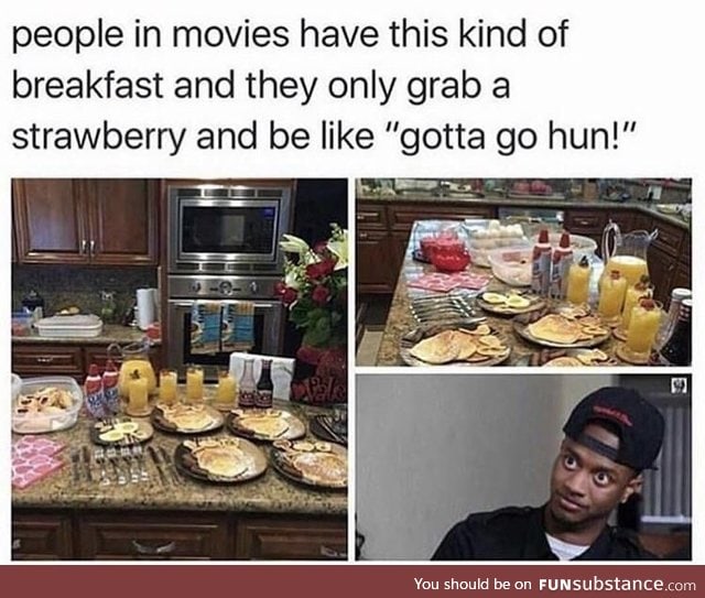 Breakfast in movies